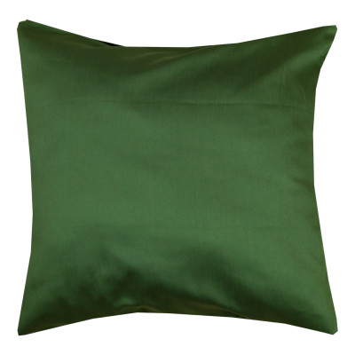 Povlak na polštářek zelený V53 - 40x40 cm, 100% bavlněný satén
