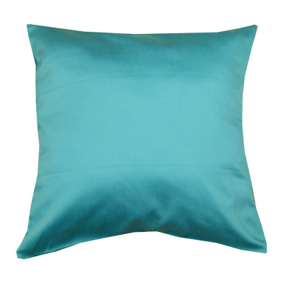 Povlak na polštářek petrolejový V48 - 40x40 cm, 100% bavlněný satén