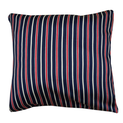 Povlak na polštářek Red line - 40x40 cm, 100% bavlněný satén