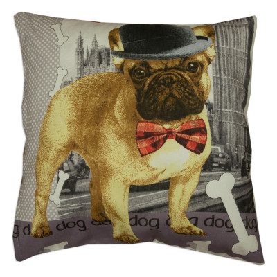 Obliečka na vankúšik Turisti - 40x40 cm, 100% bavlna