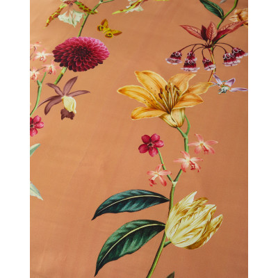 Luxusné obliečky Feda Bright terra 140x200, 70x90 - 100% bavlnený satén