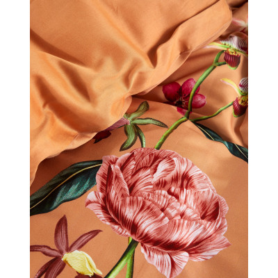 Luxusní povlečení Feda Bright terra 140x200, 70x90 - 100% bavlněný satén