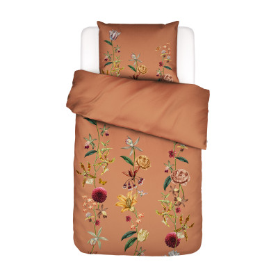 Luxusní povlečení Feda Bright terra 140x200, 70x90 - 100% bavlněný satén