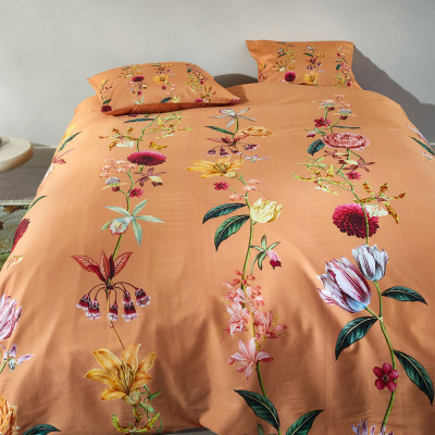 Luxusné obliečky Feda Bright terra 140x200, 70x90 - 100% bavlnený satén