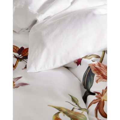 Luxusní povlečení Feda Pure white 140x200, 70x90 - 100% bavlněný satén