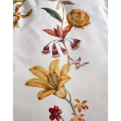 Luxusní povlečení Feda Pure white 140x200, 70x90 - 100% bavlněný satén