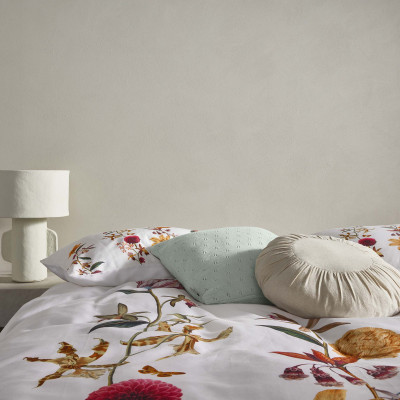 Luxusní povlečení Feda Pure white 140x200, 70x90 - 100% bavlněný satén