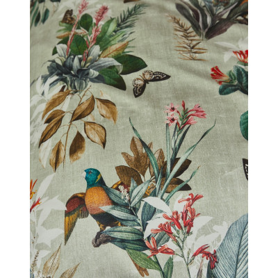 Luxusní povlečení Zina pistache 140x200, 70x90 - 100% bavlněný satén