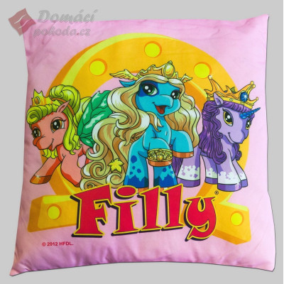 Polštářek Filly VZOR 2 - 40x40 cm s výplní