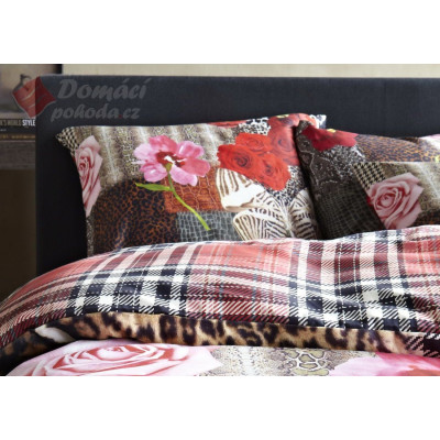 Luxusní povlečení Essenza Blush Brown - 140x200, 70x90