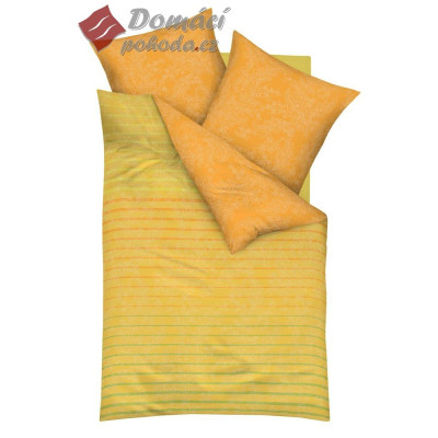 Obliečky Mako satén Orange dream - 140x200, 70x90