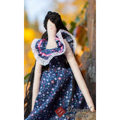 Dekorační panenka Teneria - 45 cm, RUČNÍ PRÁCE  