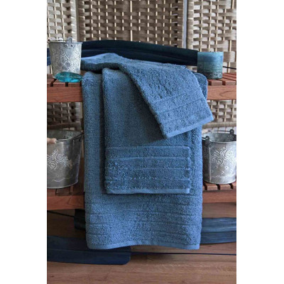 Kvalitní ručník Elegant - vysoká gramáž 630 g/m2 - ocelově modrý